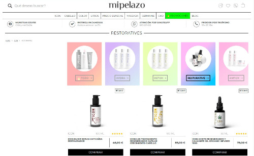 Restoratives: Nuevo tratamiento natural para la caída del cabello de I.C.O.N.®️ a la venta en MiPelazo.com