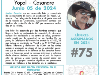 El terror sigue vigente en Colombia y van 75