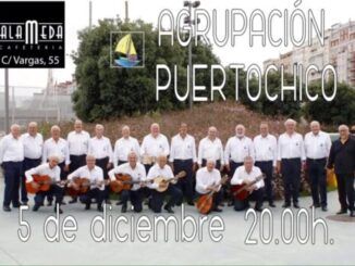 Jueves 5 diciembre, 20.00 Agrupación Puertochico en la Cafetería Alameda